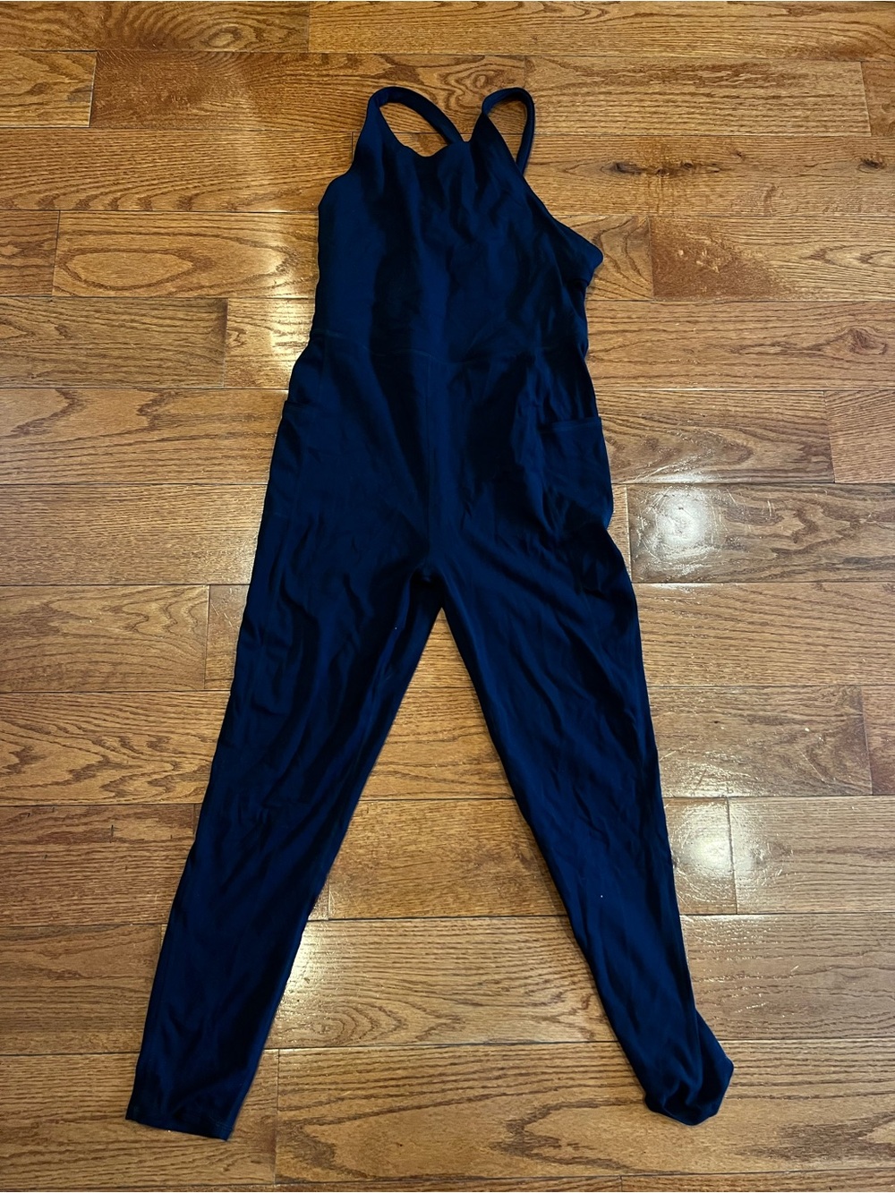 Free people movement black jumpsuit athletic gear size large